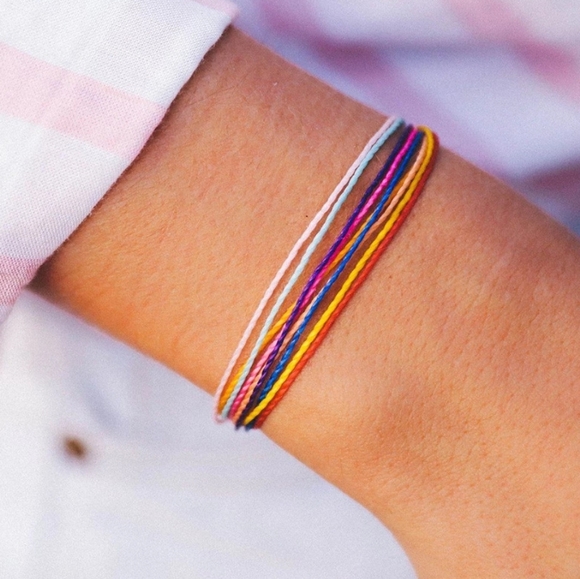 Pura Vida HUSTLE KINDNESS Bracelet Original - Picture 3 of 5